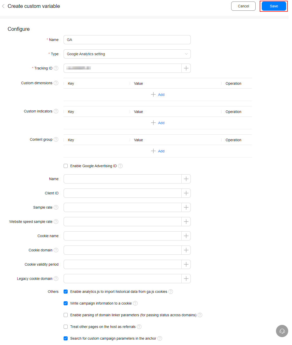 Dynamic Tag Manager